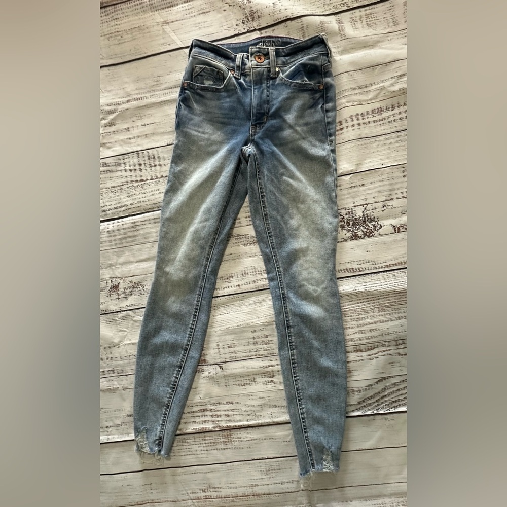 Edgely high rise super skinny jeans